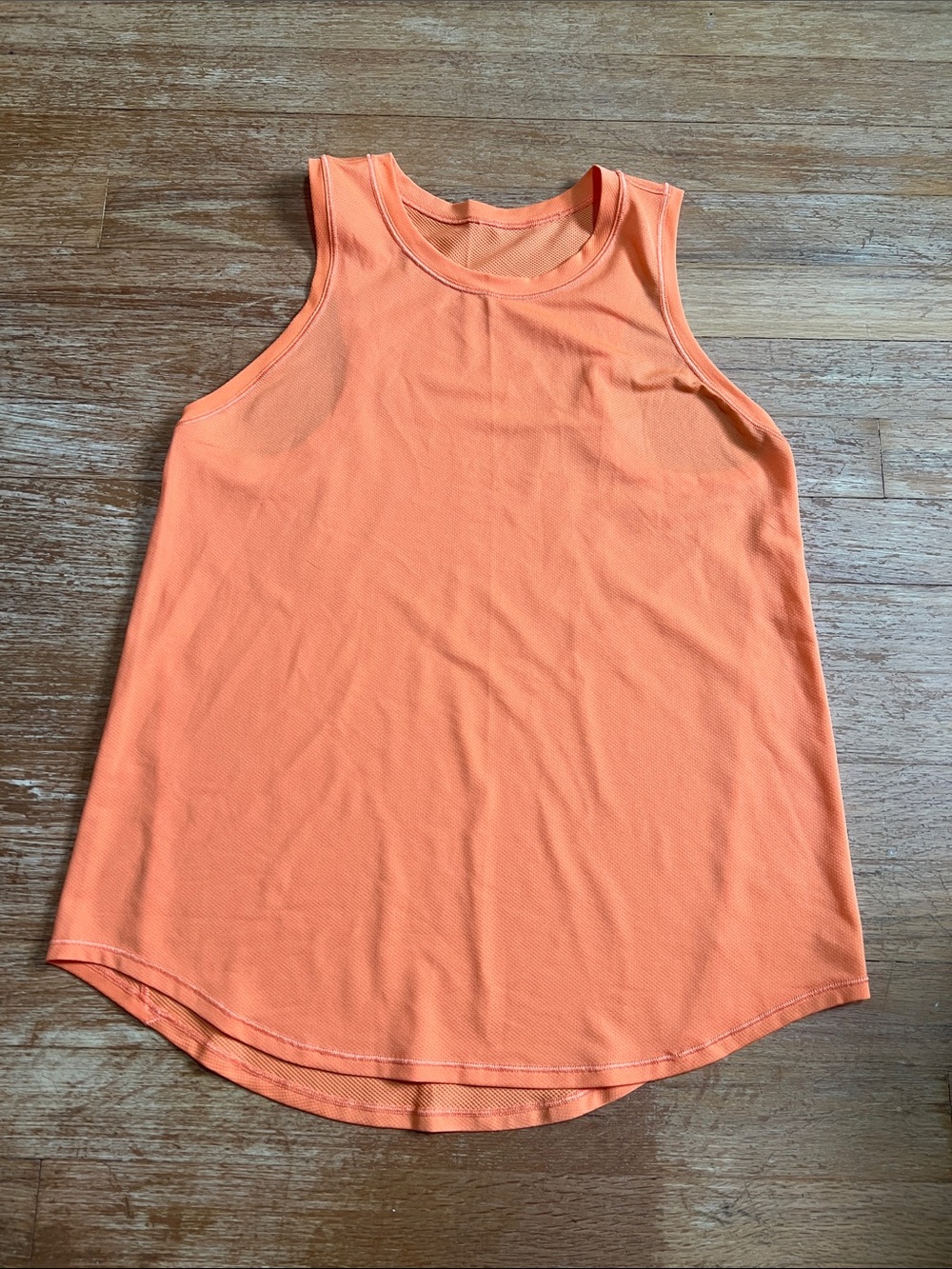 Lululemon Orange Tank Top Running size small